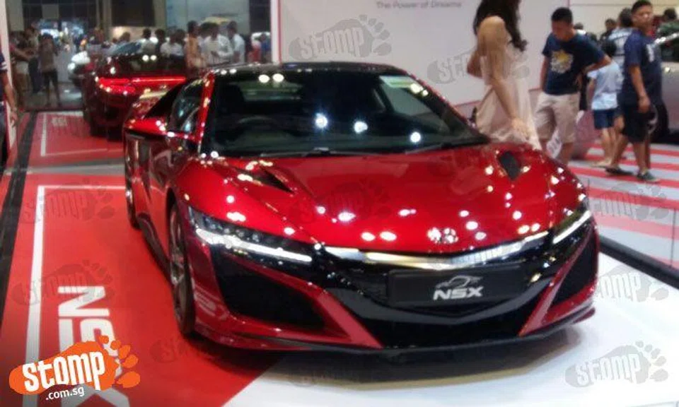 $930k Honda NSX at Singapore Motorshow is a beauty, but not practical for daily use, says Stomper