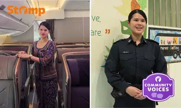 prison officer SQ stewardess career journey