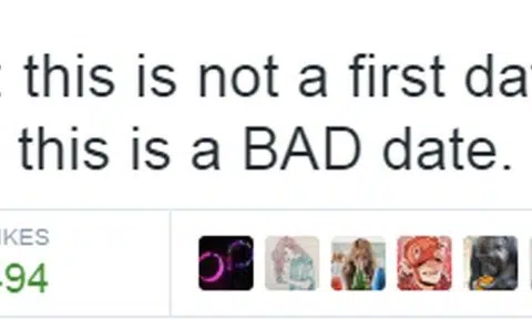 Woman witnesses awful date -- and live tweets the entire painful process