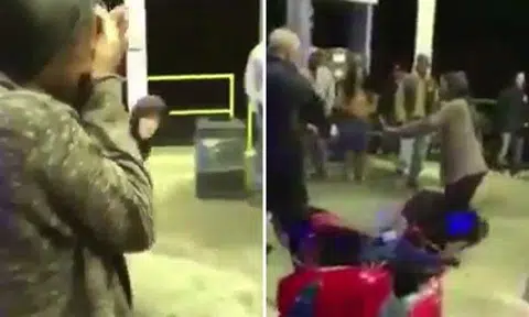 Woman protects boyfriend from getting arrested -- only to get the surprise of her life