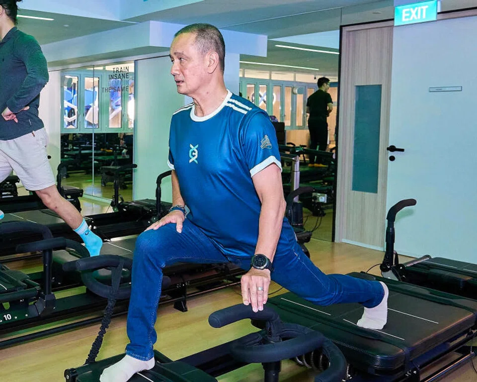 Gurmit Singh, 60, now exercises almost daily.