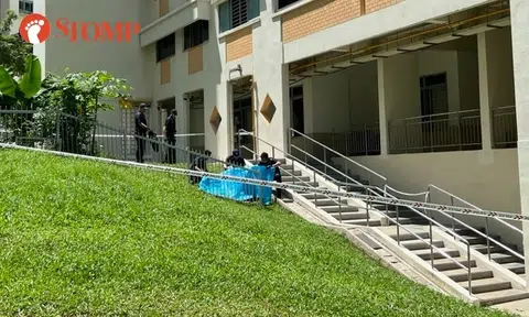 Bukit Panjang resident hears loud thud, finds man's body beside block: Police don't suspect foul play