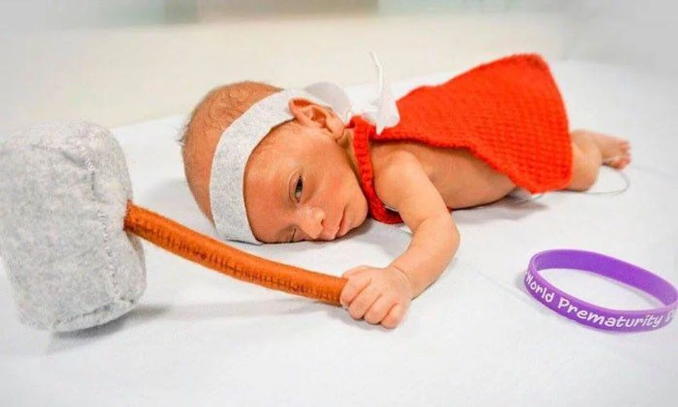 Premature babies at KK Women’s and Children’s Hospital turn into the world's cutest superheroes
