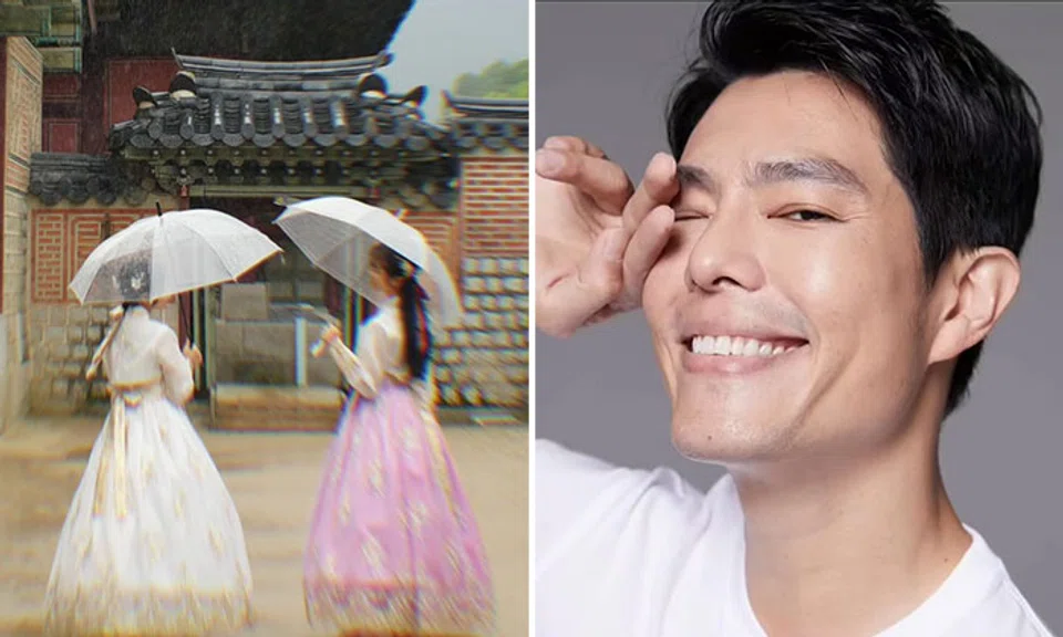 Actor Zhang Yaodong posted a photo of his daughters (left) on social media on Nov 9. PHOTOS: ZHANGYAODONG/INSTAGRAM, LIANHE ZAOBAO