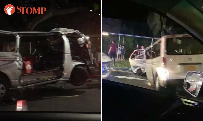 2 dead after van crashes into tree along Bukit Timah Road, driver ...