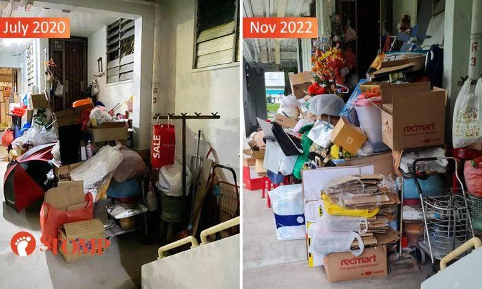 Yishun hoarder has 'gotten worse' with clutter: Situation still challenging for town council, residents