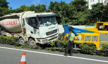 The police said they were alerted to the accident on the PIE towards Tuas at about 2.25pm on June 27.