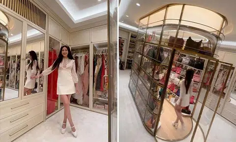 Socialite Jamie Chua gives tour of her walk-in wardrobe featuring multi-million dollar bag collection