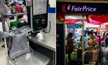 FairPrice is reportedly rolling out a pilot programme to replace its white shopping bags with grey ones made with 30 per cent recycled plastic.