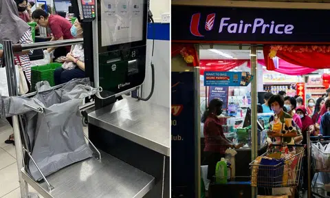 FairPrice is reportedly rolling out a pilot programme to replace its white shopping bags with grey ones made with 30 per cent recycled plastic.