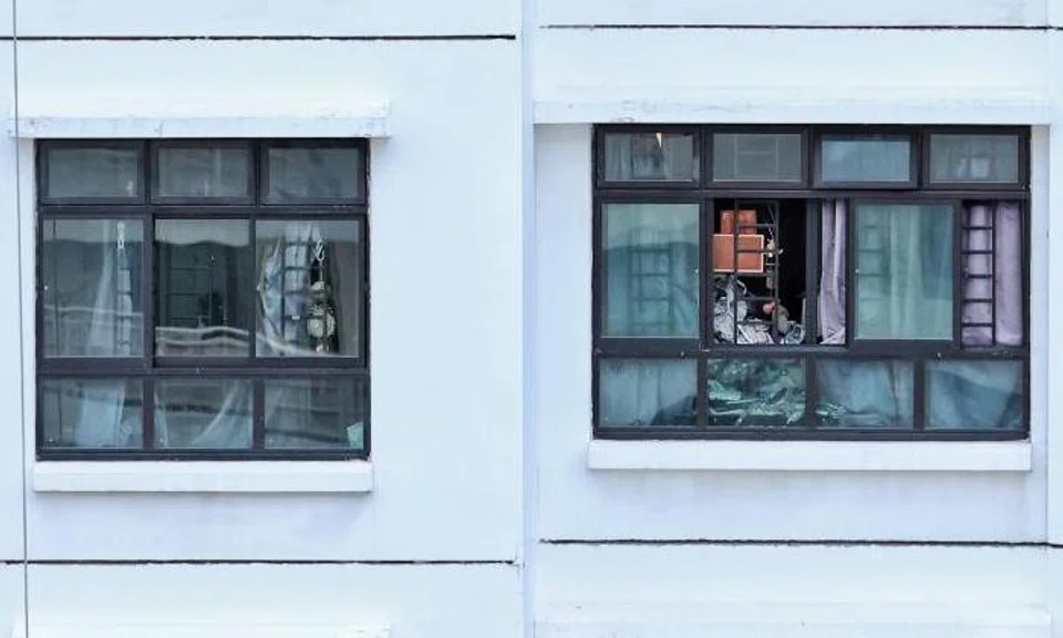 Workers uncover grisly find in 10th-floor Geylang flat while on gondola to paint wall