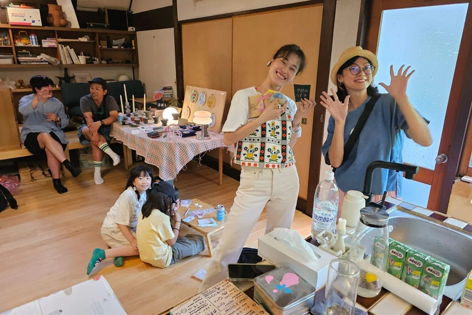 The couple held a three-day event at their home in Okayama, Japan, to get to know their community better.