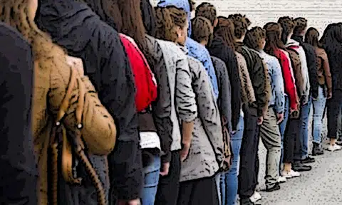 Woman wants to apologise to auntie for cutting queue at National Gallery