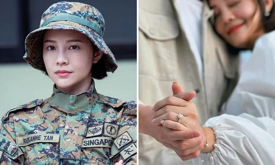 Apple Chan said she was moved to tears when her fiance proposed to her on a yacht. PHOTOS: XOXOAPO/INSTAGRAM