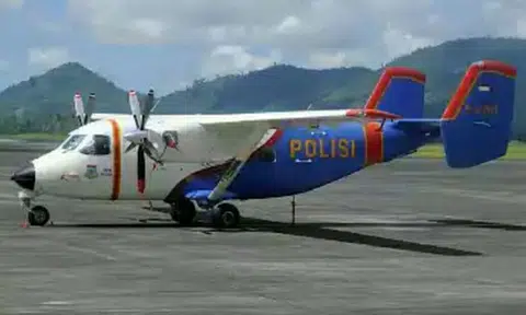 One body recovered after Indonesia police aircraft crashes in waters off Batam