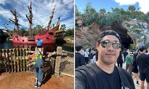 Mr Melvin Chan and his wife were at the Tokyo DisneySea theme park on Oct 7 when they realised that none of their cards was working. PHOTOS: MELVIN CHAN