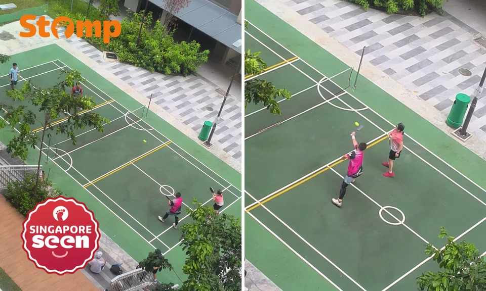 Pickleball noise complaint in Tengah