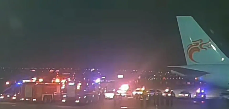 The flight had to turn around 20 minutes after taking off due to technical problems.