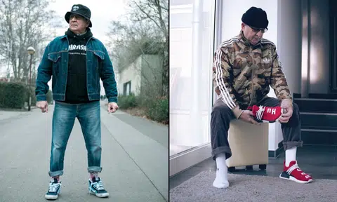 Can you rock your kicks better than this 71-year-old grandfather?