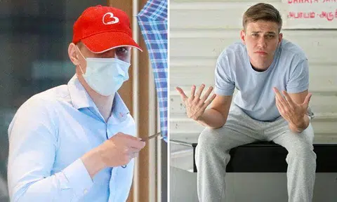 Lev Panfilov is on trial for two counts of rape, one count of sexual assault by penetration and one count of molestation. ST PHOTOS: RYAN CHIONG, NG SOR LUAN