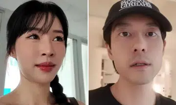 James Seah (right) appears briefly at the end of Nicole Chang Min’s vlog to share his views on the light fixtures chosen.