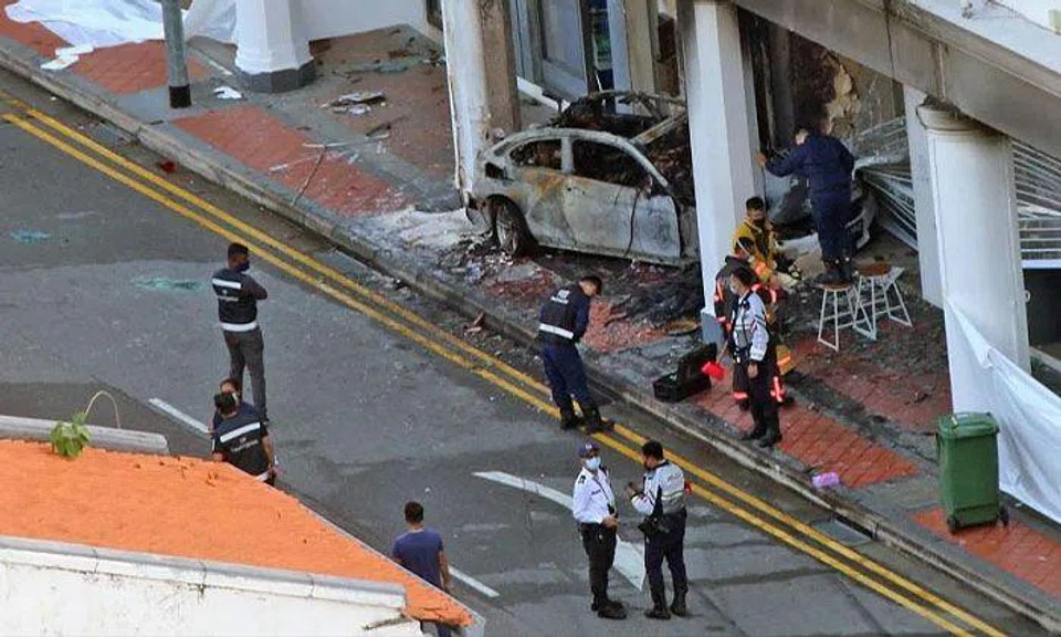 Tanjong Pagar crash: BMW driver had exceeded alcohol limit, clocked up speeds of up to 182kmh