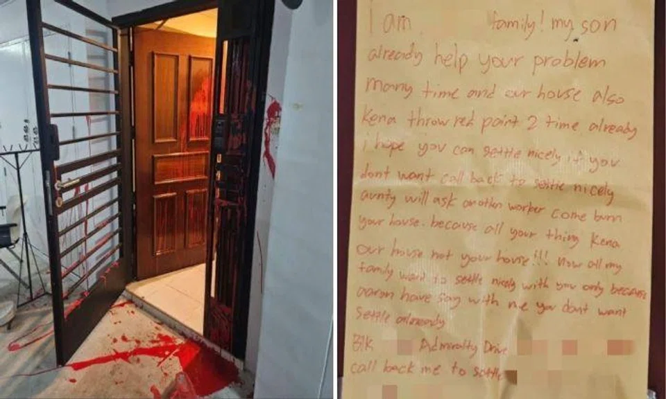 Man arrested for loanshark harassment, cops seize long-winded note asking debtor to 'settle nicely'