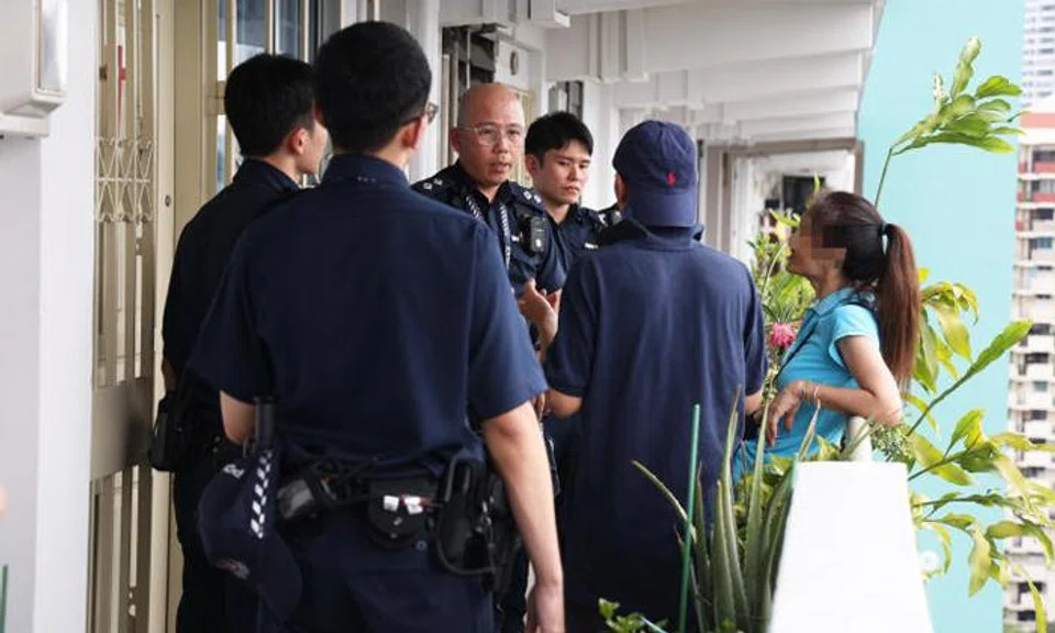 police in toa payoh