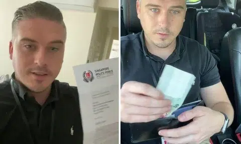 Screenshots of Mr Christopher Henderson's TikTok video.