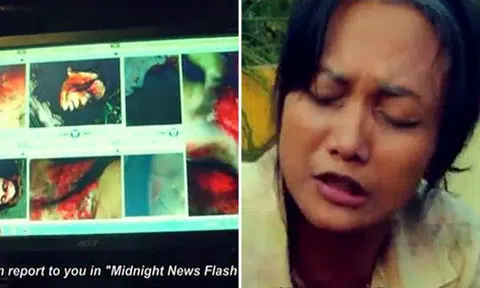 Cop tries to solve mystery of cannibalistic killer -- but blind beggar drops bombshell on him