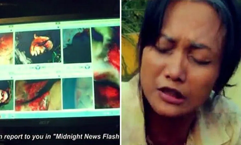 Cop tries to solve mystery of cannibalistic killer -- but blind beggar drops bombshell on him