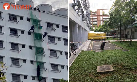 DART officers rescue woman, 61, who locked herself inside Sengkang HDB unit