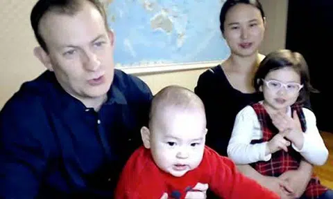Professor whose adorable kids interrupted his BBC interview finally speaks about it