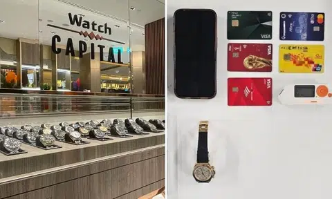 Chinese national accused of using someone else's Amex card to buy $32,716 Rolex at Somerset shop