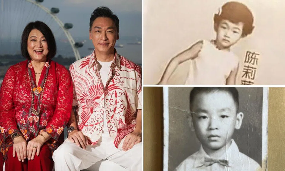 Married Singaporean actors Rayson Tan and Chen Liping turn 60 in 2025.