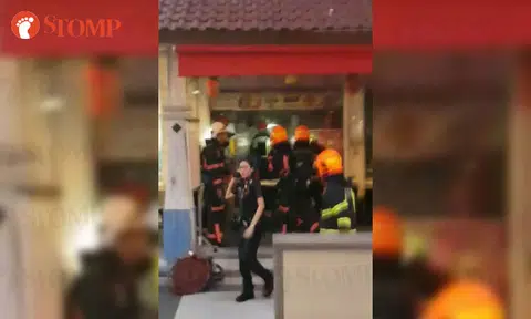 Residents evacuated after fire breaks out at Bendemeer coffeeshop