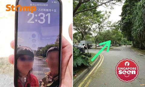 foreign worker finds lost iPhone at Changi Beach Park