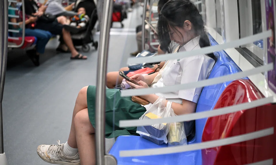 Secondary school students will not be allowed to use their phones during recess and CCAs from Jan 2026.