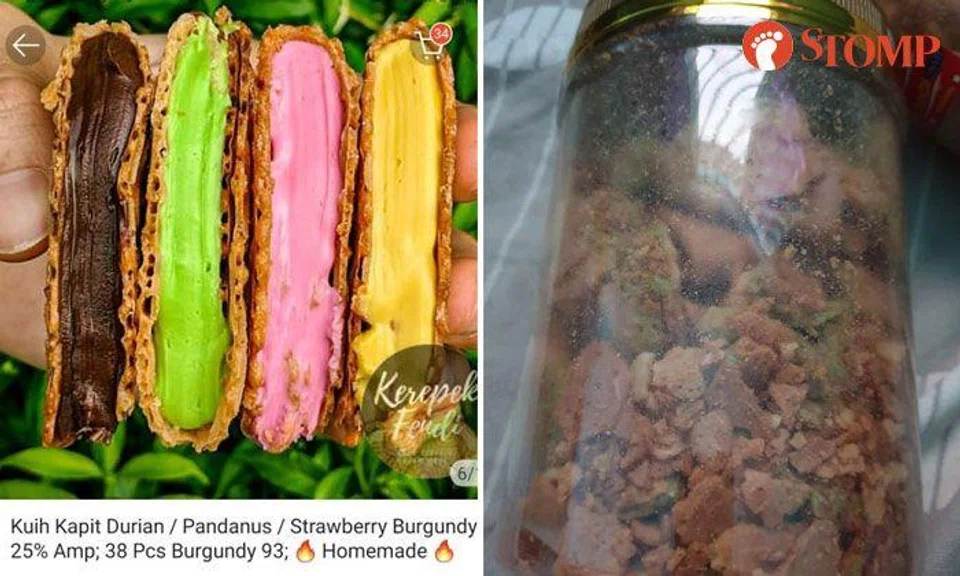 Woman buys over $50 worth of cookies for CNY, shocked to receive bottles of 'cereal'