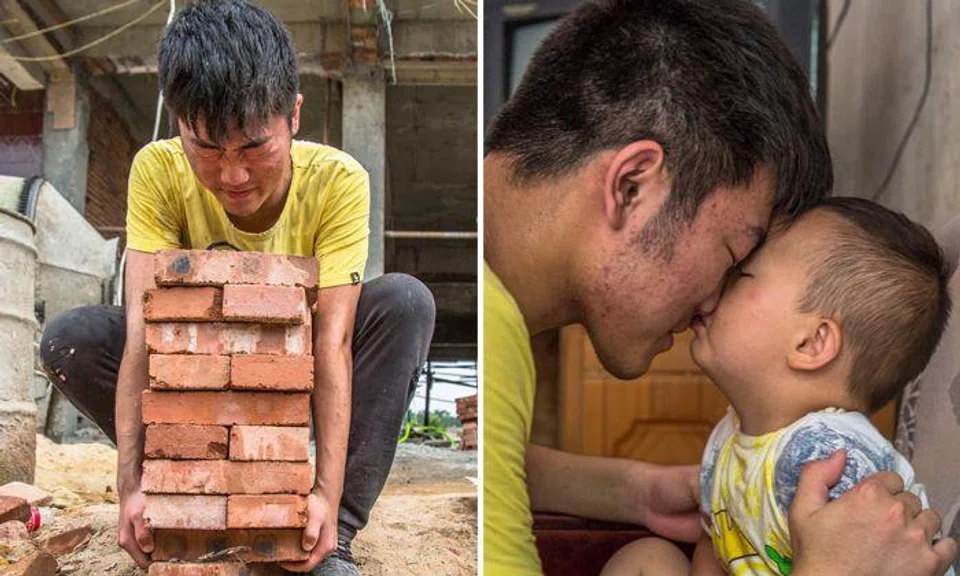 Chinese student earns $20 a day as labourer -- to save 3-year-old brother with leukemia