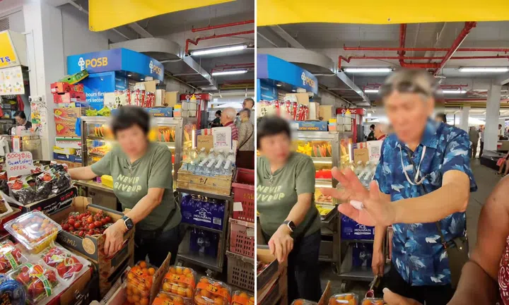 US tourist's encounter with fruit stall auntie in Chinatown goes viral: 'You want to buy or you want to ask?'