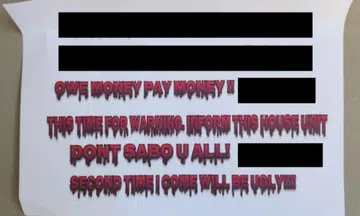 loanshark harassment in tampines
