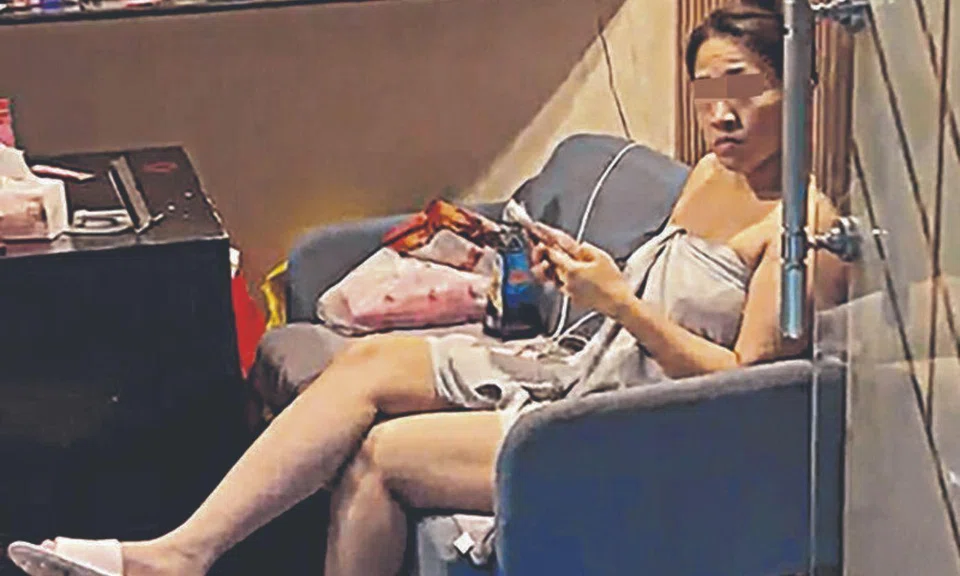 Massage parlour employees at Sultan Plaza openly solicit customers