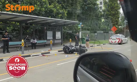 motorcycle accident yishun