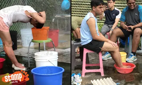 Rising water prices got you feeling down? Get free water here at Sembawang