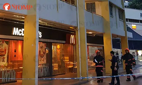 Fire breaks out at Bedok North McDonald's outlet after case of mischief