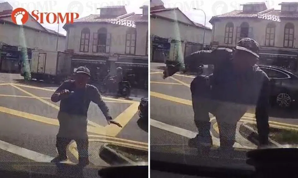 Man with knife attacks vehicle exiting Sim Lim Tower carpark