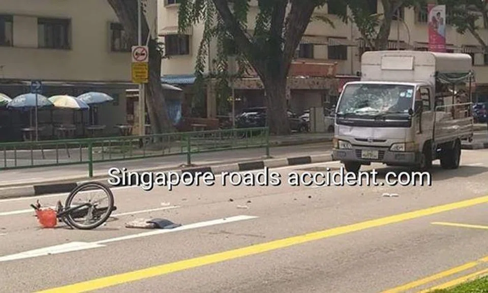 Cyclist taken to hospital after accident with lorry at MacPherson Road junction