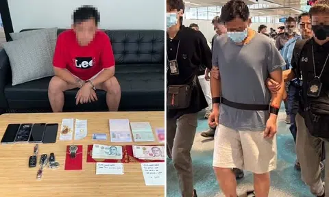 S'porean drug trafficking suspect on the run since 2023 arrested in Bangkok resort, handed over to CNB