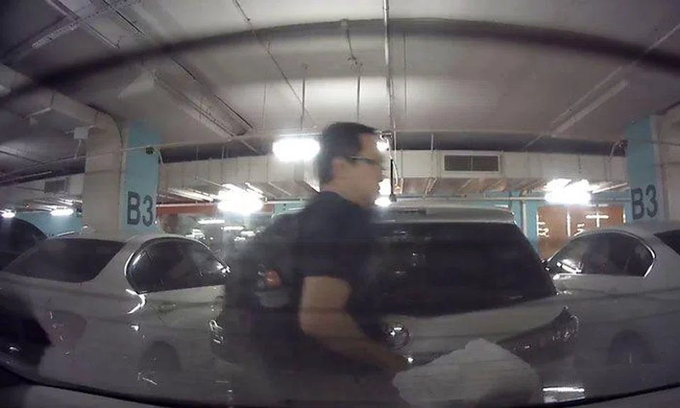 NEA investigating incident of man who threw soiled diaper onto car at Tampines Mall carpark